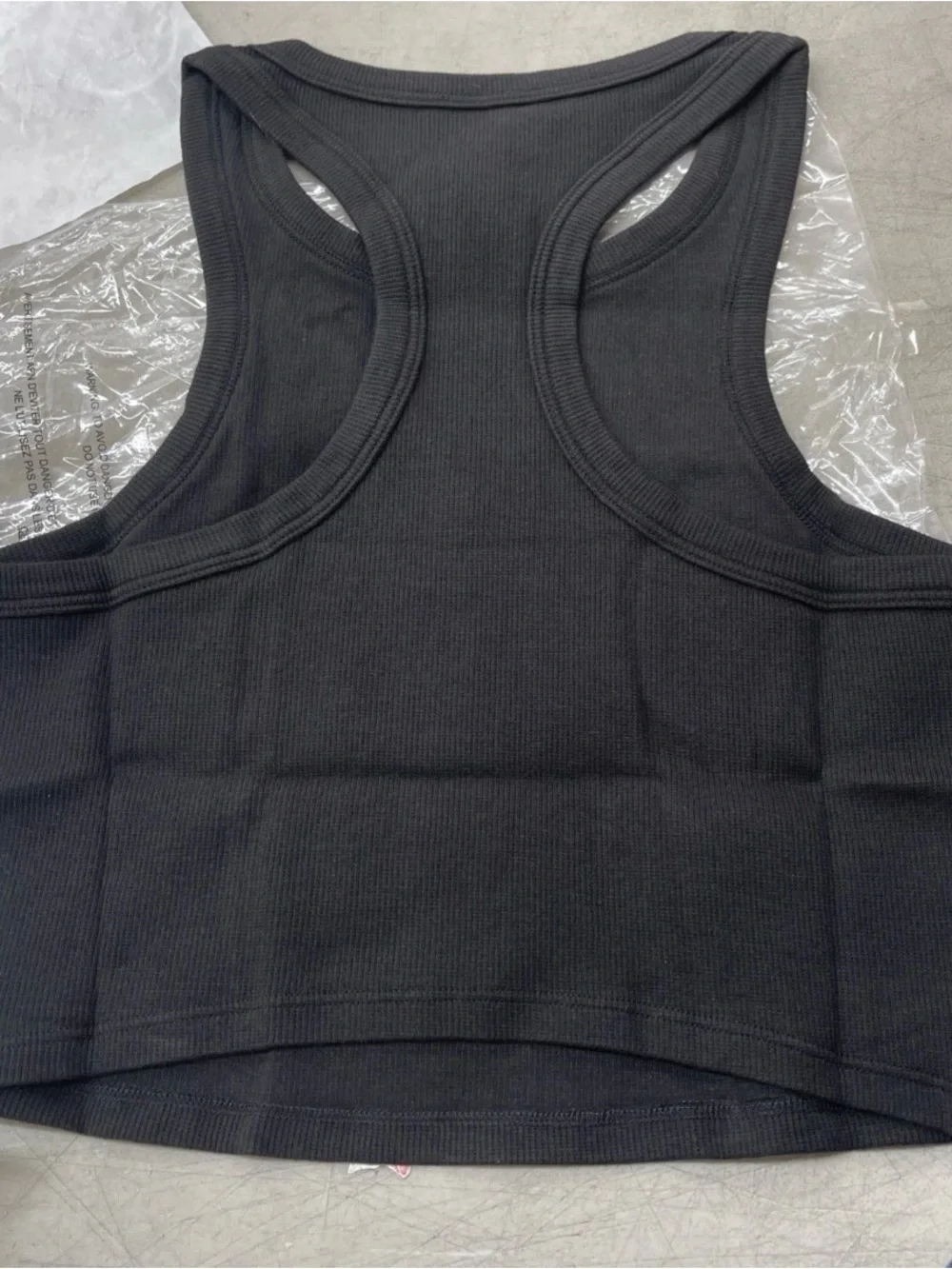 Alo Yoga Black Aspire Tank - Size M - NEW